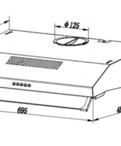 Máy hút mùi Teka CH 1070BG |TF2070B - 5