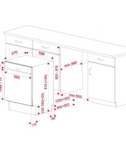 MÁY RỬA CHÉN TEKA DSI 76850 SS 114260009 THỔ NHĨ KỲ - 6 TEKA DSI 76850 SS 114260009