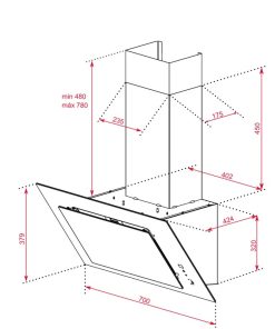 MÁY HÚT MÙI TEKA DVT 78660 TBS BK 112930041 NHẬP KHẨU TÂY BAN NHA - 6 TEKA DVT 78660 TBS BK 112930041