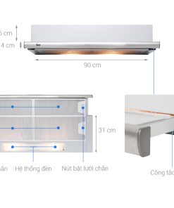 MÁY HÚT MÙI TEKA TL 7310 113080003 BỒ ĐÀO NHA - 8 TEKA TL 7310 113080003