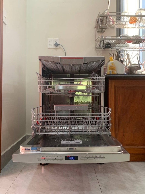 Máy rửa bát BOSCH HMH-SMS6ZCI08E Serie 6 Sấy Zeolith