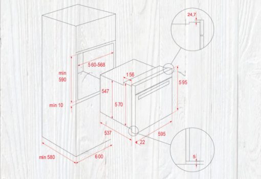 Lò nướng Teka Maestro PIZZA HLB 8510 P |111000049 Tây Ban Nha - 3