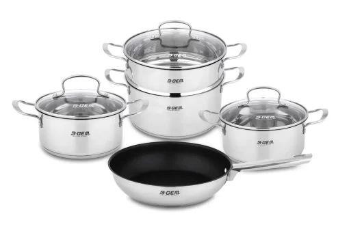 Bộ nồi inox cao cấp B-Gem BG-888New - 1