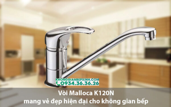 Vòi Mạ Chrome Malloca K120N - 25