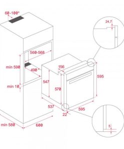 Lò nướng Teka Easy HCB 6525 |111020029 Tây Ban Nha - 10 Lò nướng Teka Easy HCB 6525 |111020029 Tây Ban Nha - 9