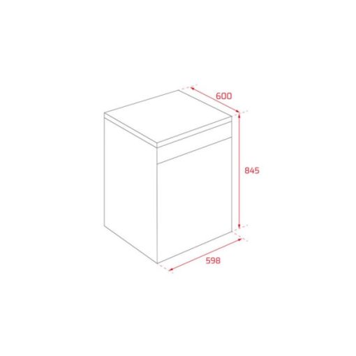 Máy rửa chén Teka DFS 26610 220 50 SS |114280003 - 17