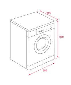 MÁY GIẶT SẤY TEKA TDK 1510 WD EU EXP 113960008 THỔ NHĨ KỲ - 5 TEKA TDK 1510 WD EU EXP 113960008