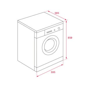 Máy giặt sấy Teka TDK 1510 WD EU EXP |113960008 - 3