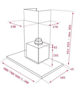 Máy hút khử mùi Teka DLP 986 |40483131 nhập khẩu BỒ ĐÀO NHA - 5