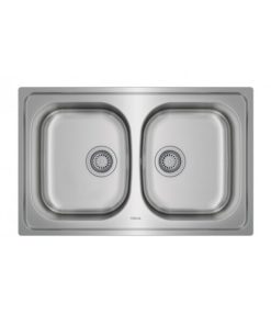Chậu rửa inox TEKA UNIVERSE 80 T-XP 2B 115040007 nhập khẩu TÂY BAN NHA
