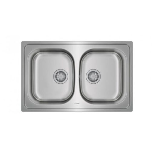 Chậu rửa inox TEKA UNIVERSE 80 T-XP 2B 115040007 nhập khẩu TÂY BAN NHA - 1