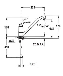 Vòi rửa chén Teka MTP 913 469130210 - 6 Vòi rửa chén Teka MTP 913 469130210 - 5
