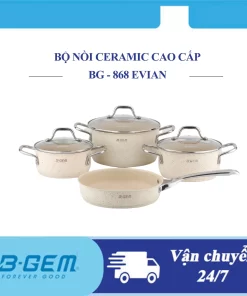 Bộ nồi men đá cao cấp B-Gem BG-868 EVIAN