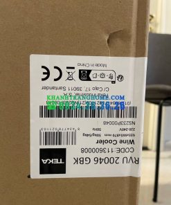 TỦ RƯỢU LẮP ÂM HOẶC ĐỨNG ĐỘC LẬP TEKA RVU 20046 113600008 - 77 TỦ RƯỢU LẮP ÂM HOẶC ĐỨNG ĐỘC LẬP TEKA RVU 20046 113600008 - 76