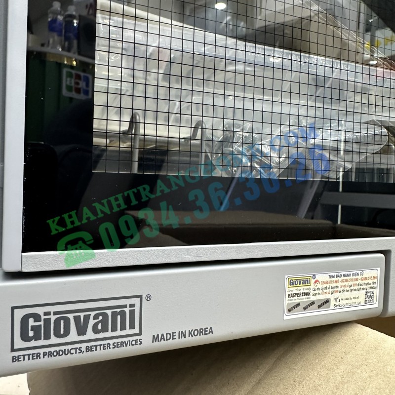 MÁY SẤY BÁT GIOVANI G 802S - 209