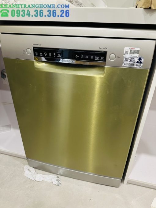 MÁY RỬA BÁT BOSCH SMS4ECI14E SERIE4 TỰ HÉ CỬA SANG TRỌNG VÀ HIỆN ĐẠI MODEL 2022 - 55