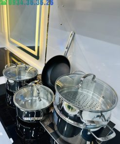 Bộ nồi inox cao cấp B-Gem BG-888New - 42 Bộ nồi inox cao cấp B-Gem BG-888New - 41