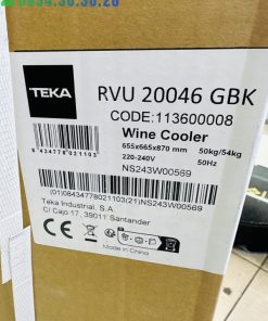 TỦ RƯỢU LẮP ÂM HOẶC ĐỨNG ĐỘC LẬP TEKA RVU 20046 113600008 - 111 TỦ RƯỢU LẮP ÂM HOẶC ĐỨNG ĐỘC LẬP TEKA RVU 20046 113600008 - 110