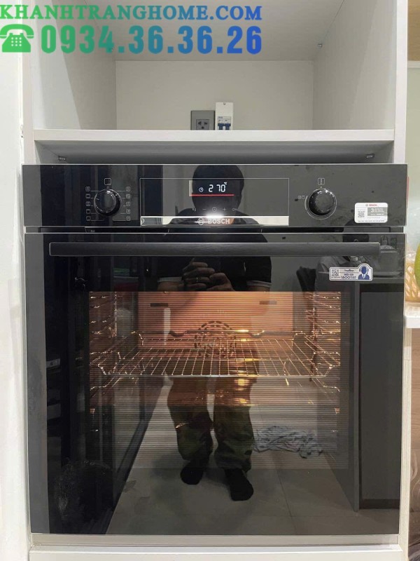 LÒ NƯỚNG ÂM TỦ BOSCH HBA5360B0K SERIE 6 71L - 58