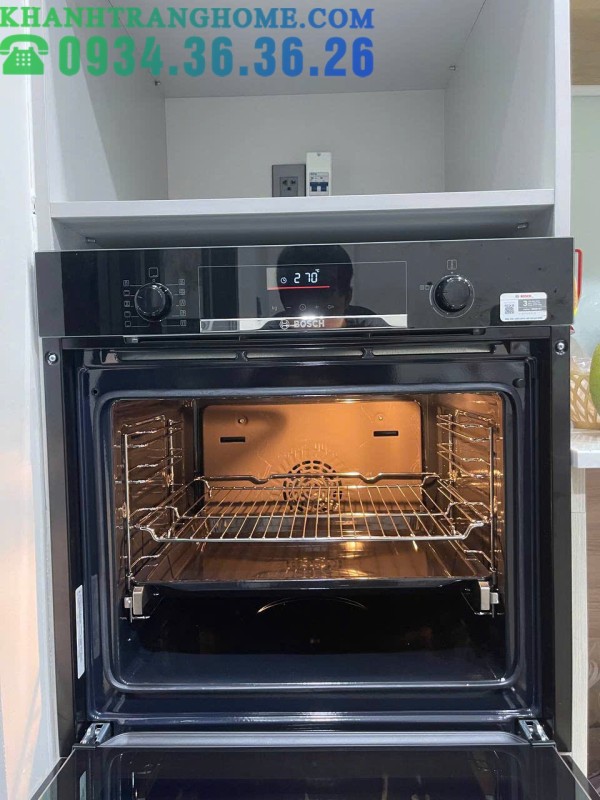LÒ NƯỚNG ÂM TỦ BOSCH HBA5360B0K SERIE 6 71L - 60