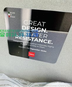 CHẬU ĐÁ NHÂN TẠO TEKA FORSQUARE 72.40 TG 115230001 NHẬP KHẨU ITALIA - 44