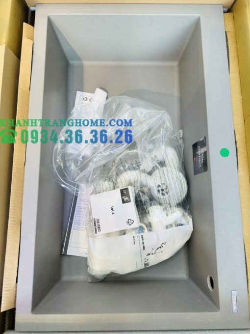 CHẬU ĐÁ NHÂN TẠO TEKA FORSQUARE 72.40 TG 115230001 NHẬP KHẨU ITALIA - 23