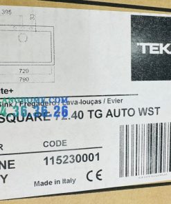 CHẬU ĐÁ NHÂN TẠO TEKA FORSQUARE 72.40 TG 115230001 NHẬP KHẨU ITALIA - 56