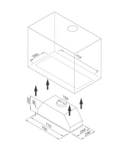 Máy hút mùi âm tủ Malloca MH 750BI - 218 Máy hút mùi âm tủ Malloca MH 750BI - 217