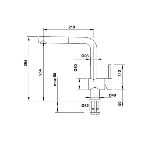 Vòi Bếp Hafele Blancolinus-S Màu Chrome 565.68.250 - 29