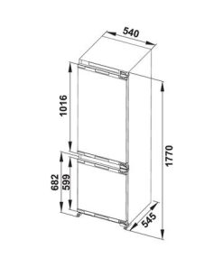 Tủ lạnh âm Hafele HF-BI60X 534.14.080 - 16 Tủ lạnh âm Hafele HF-BI60X 534.14.080 - 15