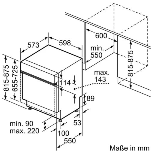 BOSCH SMI8YCS03E SERIE 8 ZEOLITH