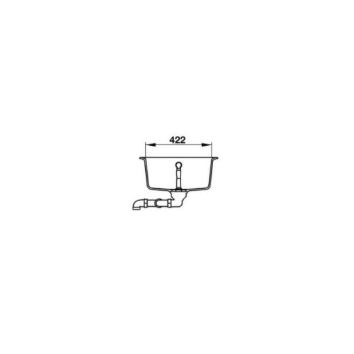CHẬU ĐÁ HAFELE HS18-GED2R80 MÀU BLACK 570.35.360 - 3