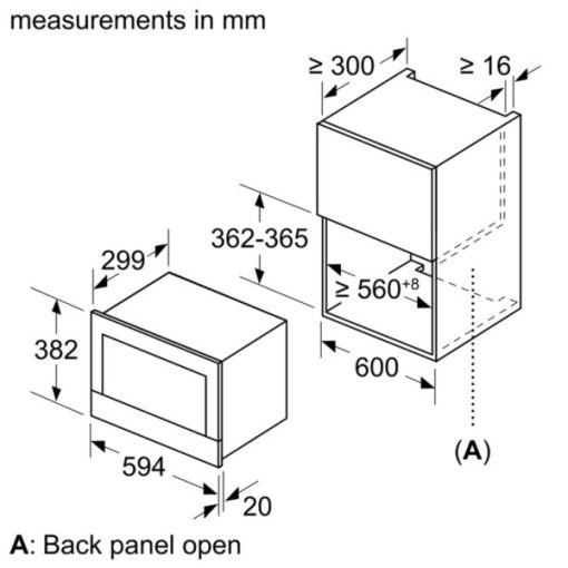 LÒ VI SÓNG ÂM TỦ BOSCH BEL520MS0K|SERIE 2 - 33