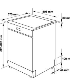 Máy rửa chén Hafele HDW-F60C 533.23.200 - 27