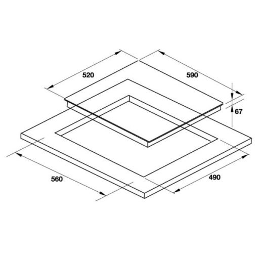 Bếp Điện 3 Vùng Nấu HC-R603D Hafele 536.01.901 - 3
