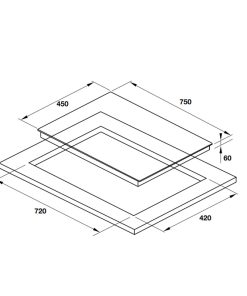 Bếp Từ 2 Vùng Nấu HC-I752B Hafele 536.61.787 - 47