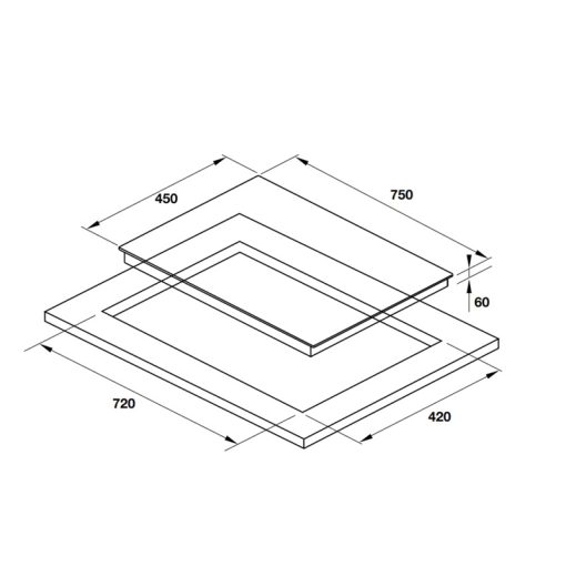 Bếp Từ 2 Vùng Nấu HC-I752B Hafele 536.61.787 - 3