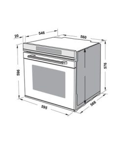 Lò nướng âm tủ 72 lít Hafele HO-8T72A 538.01.421 - 63