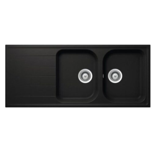 CHẬU ĐÁ HAFELE HS18-GED2R80 MÀU BLACK 570.35.360 - 1