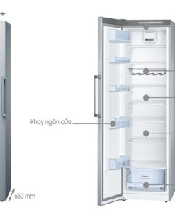 Tủ lạnh 1 cánh màu inox Bosch KSV36VI30 - 9