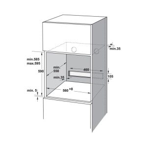 Lò nướng kết hợp hấp âm tủ 72 lít Hafele HSO-8T72A 538.61.461 - 23