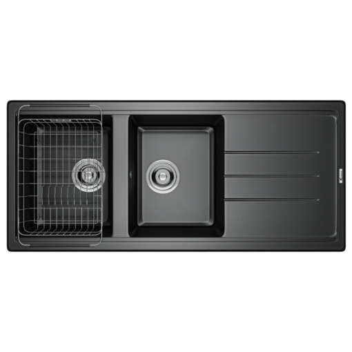 CHẬU RỬA CHÉN KONOX GRANITE SINK PHOENIX 1160 BLACK - 1