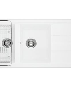 CHẬU RỬA CHÉN KONOX GRANITE SINK PHOENIX 1160 SILVER