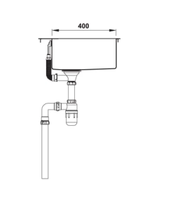 CHẬU RỬA CHÉN HAFELE INOX HS20-SSN2S90 567.20.537 - 15