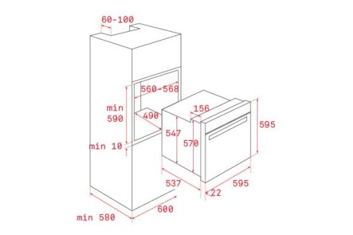 Lò Nướng Teka Total HSB 610 | 41560110 Tây Ban Nha - 3