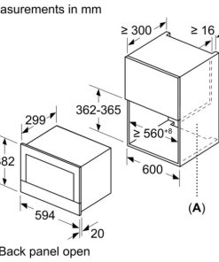 LÒ VI SÓNG ÂM TỦ BOSCH BFL634GB1B|Serie 8 - 20 LÒ VI SÓNG ÂM TỦ BOSCH BFL634GB1B|Serie 8 - 19