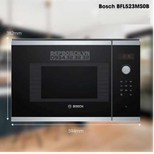 LÒ VI SÓNG BOSCH TGB.BFL523MS0B - SERIE 4 - 15