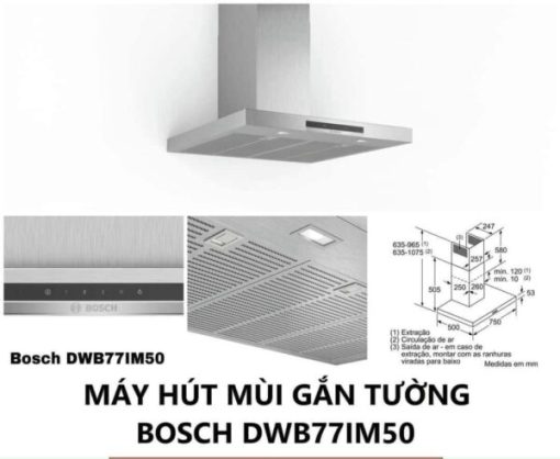 MÁY HÚT MÙI BOSCH DWB77IM50 SERIES 4 SANG TRỌNG, ĐẲNG CẤP - 11