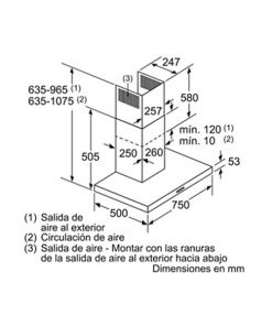 MÁY HÚT MÙI TREO TƯỜNG BOSCH DWB97IM50 SERIES 4 THÉP KHÔNG GỈ - 54 MÁY HÚT MÙI TREO TƯỜNG BOSCH DWB97IM50 SERIES 4 THÉP KHÔNG GỈ - 53