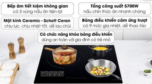Bếp Điện 3 Vùng Nấu HC-R603D Hafele 536.01.901 - 7